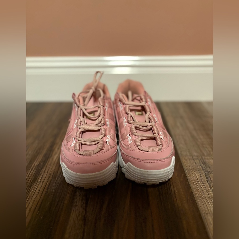 Fila Pink Athletic Shoes